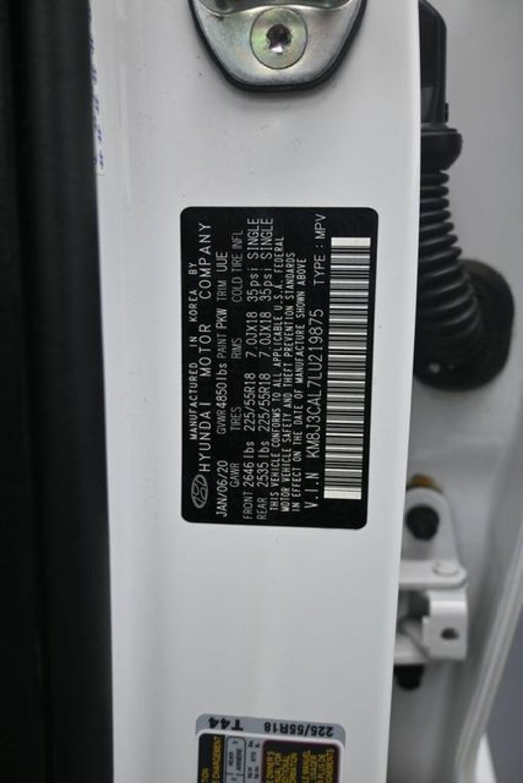 Used 2020 Hyundai Tucson For Sale at Suresky Hyundai VIN