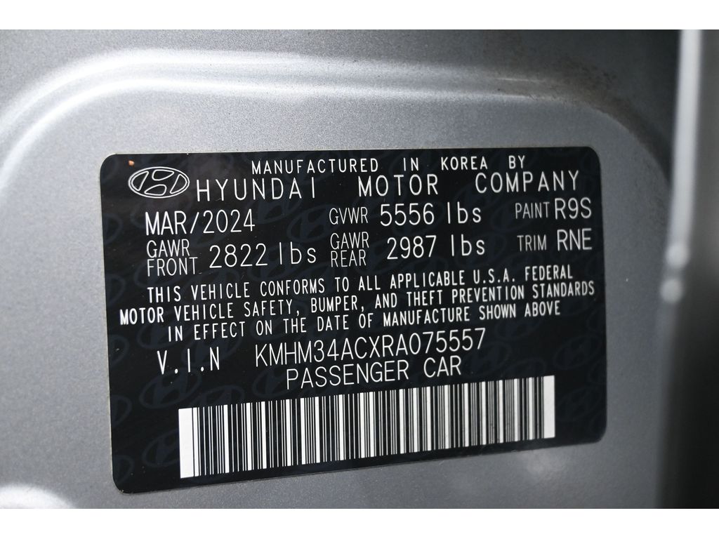 Used 2024 Hyundai IONIQ 6 SEL with VIN KMHM34ACXRA075557 for sale in Goshen, NY