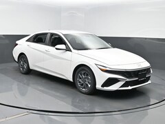 2026 Hyundai Elantra Hybrid Blue Sedan