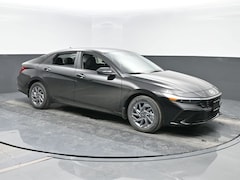 2026 Hyundai Elantra Hybrid Blue Sedan