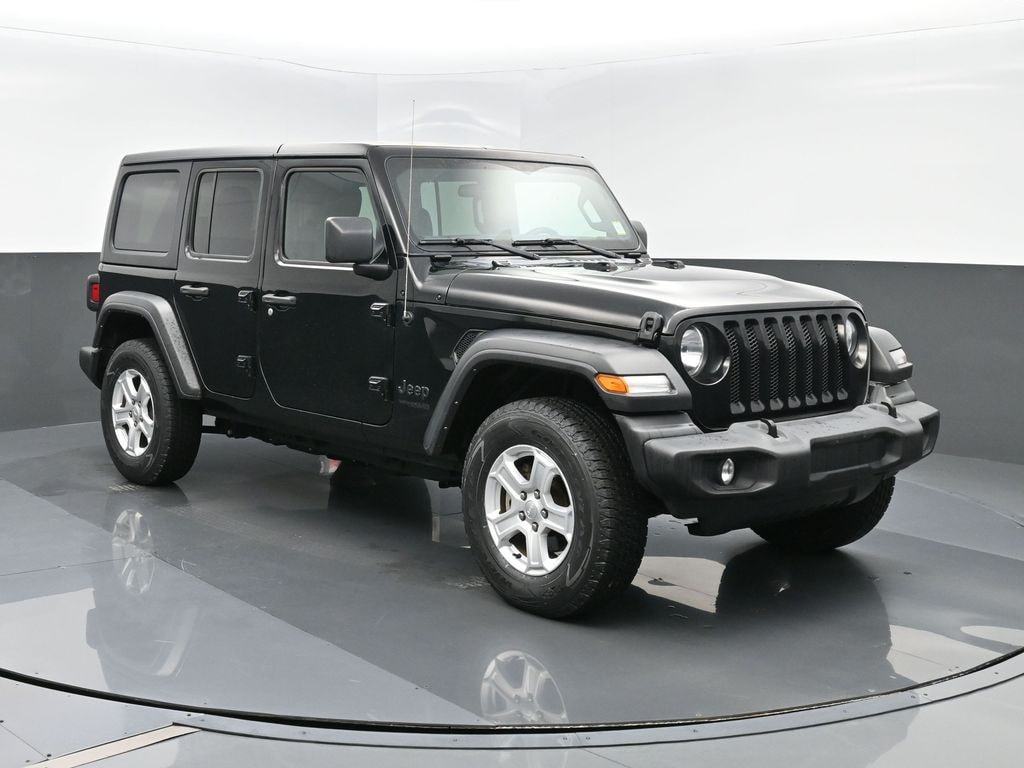 Used 2022 Jeep Wrangler Unlimited Sport Wagon; Open Body