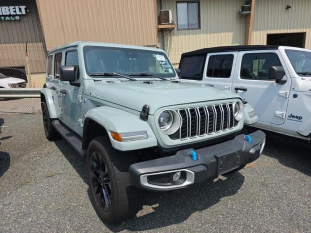 Used 2024 Jeep Wrangler 4xe Sahara Sport Utility