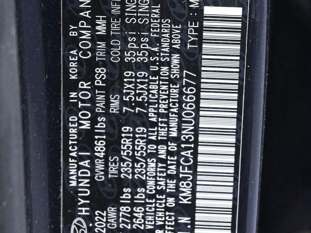 Used 2022 Hyundai Tucson SEL Convenience with VIN KM8JFCA13NU066677 for sale in Goshen, NY