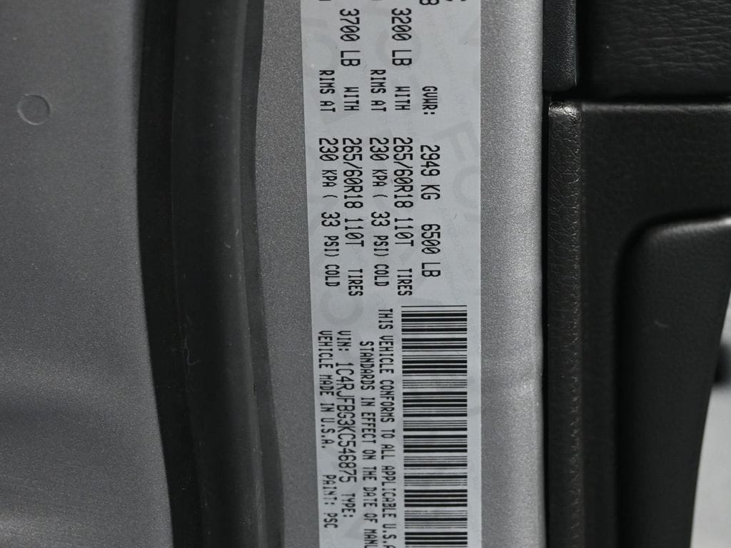 Used 2019 Jeep Grand Cherokee Limited with VIN 1C4RJFBG3KC546875 for sale in Goshen, NY