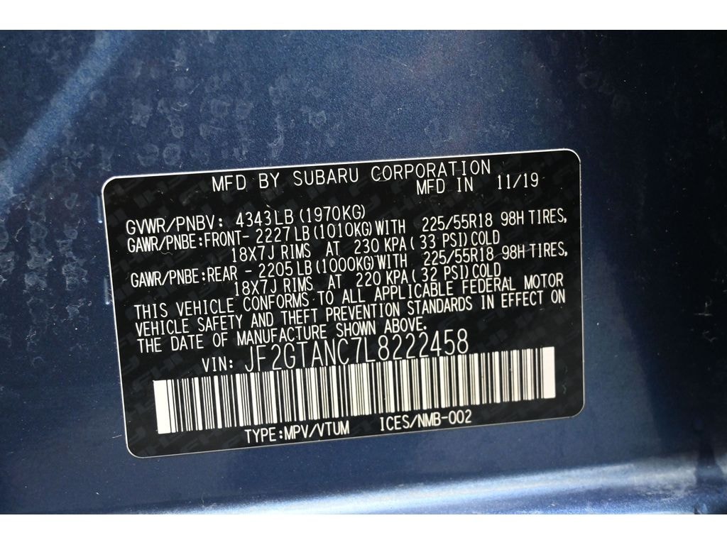 Used 2020 Subaru Crosstrek Limited Sport Utility