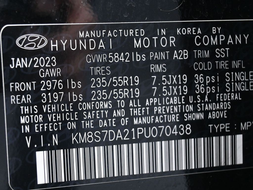 Used 2023 Hyundai Santa Fe Limited PHEV with VIN KM8S7DA21PU070438 for sale in Goshen, NY