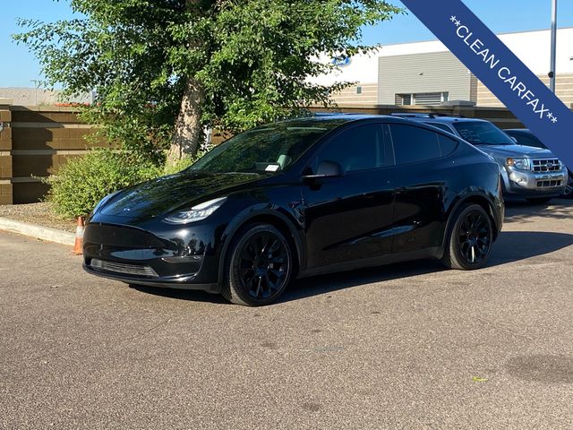 Used 2021 Tesla Model Y Long Range with VIN 5YJYGDEE9MF240763 for sale in Surprise, AZ