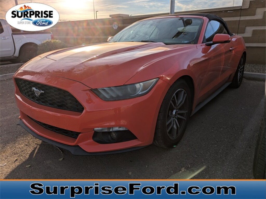 Used 2015 Ford Mustang EcoBoost Premium Convertible