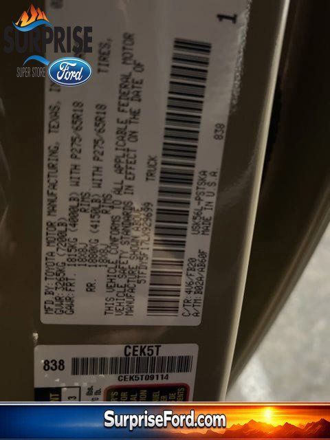 2020 Toyota Tundra SR5 5.7L 4WD Crew Max Short Bed's photo