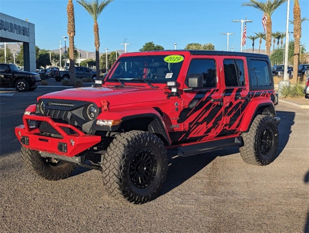 Used 2019 Jeep Wrangler Unlimited Sahara 4x4 For Sale in Surprise AZ
