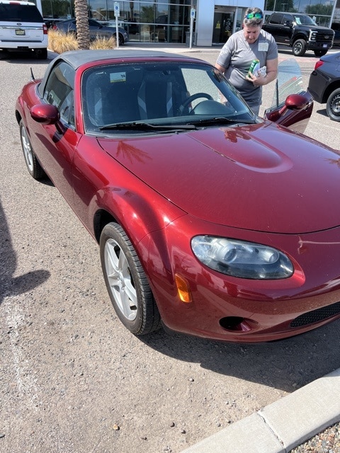 Used 2008 Mazda MX-5 Miata Sport with VIN JM1NC25F080146268 for sale in Surprise, AZ