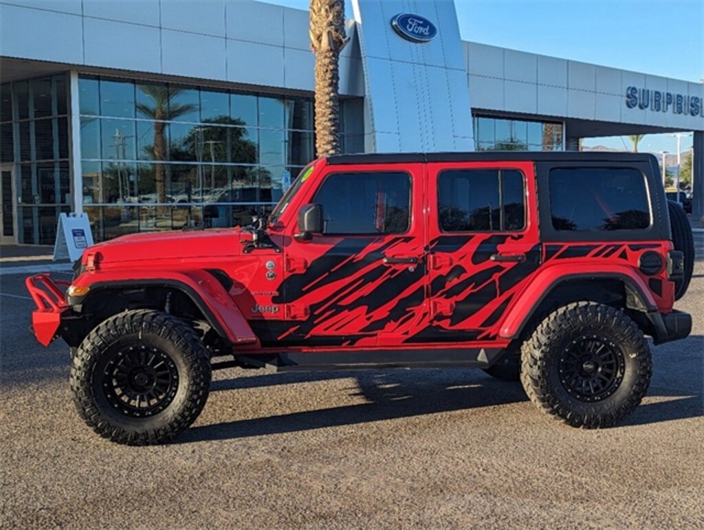 Used 2019 Jeep Wrangler Unlimited Sahara 4x4 For Sale in Surprise AZ