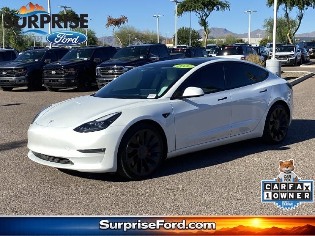 Used 2022 Tesla Model 3 Performance with VIN 5YJ3E1EC1NF293410 for sale in Surprise, AZ