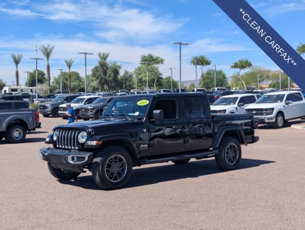 Used 2023 Jeep Gladiator Overland Truck Crew Cab