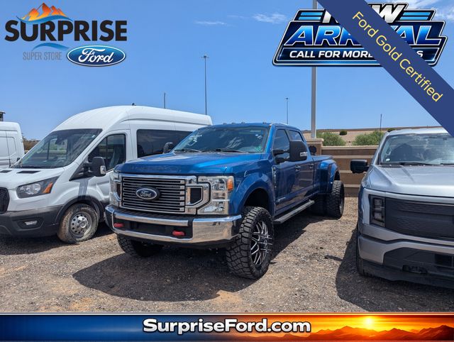 Atlas Blue Metallic 2022 Ford F-350 Super Duty Pickup Truck Automatic