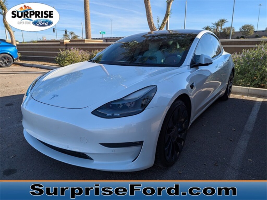 Used 2022 Tesla Model 3 Performance Sedan