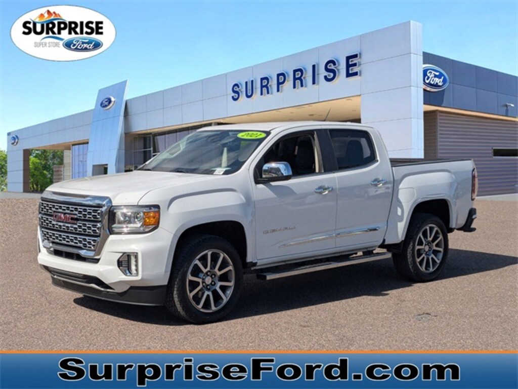 Used 2021 GMC Canyon Denali Truck Crew Cab