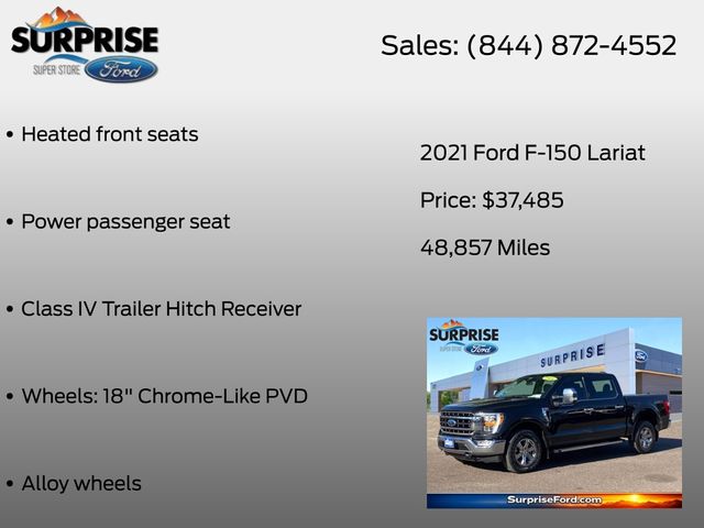 2021 Ford F-150 Lariat - Photo 38