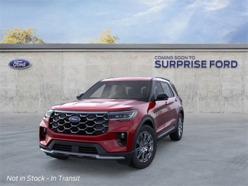 New 2026 Ford Explorer Platinum SUV
