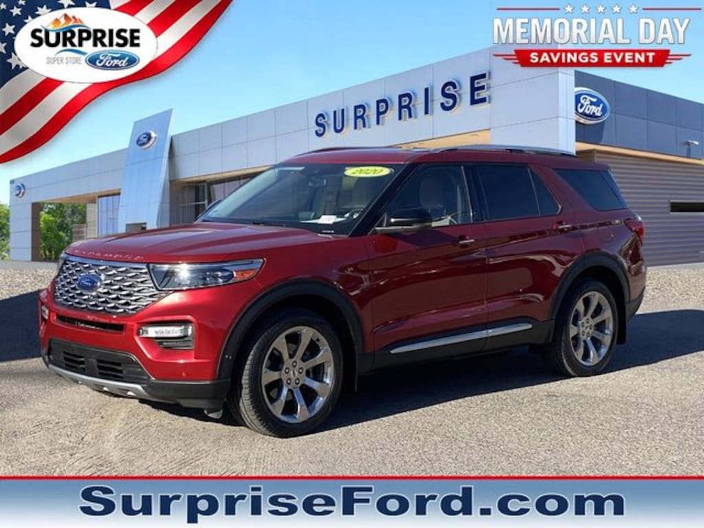 Used 2020 Ford Explorer Platinum SUV