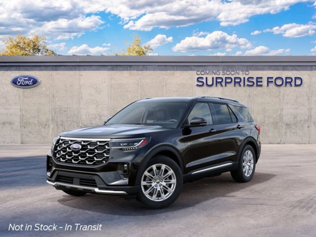 New 2027 Ford Explorer Platinum SUV