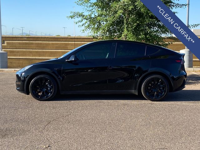 Used 2021 Tesla Model Y Long Range with VIN 5YJYGDEE9MF240763 for sale in Surprise, AZ