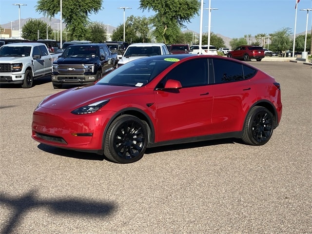 Used 2023 Tesla Model Y Long Range with VIN 7SAYGDEE1PF668687 for sale in Surprise, AZ