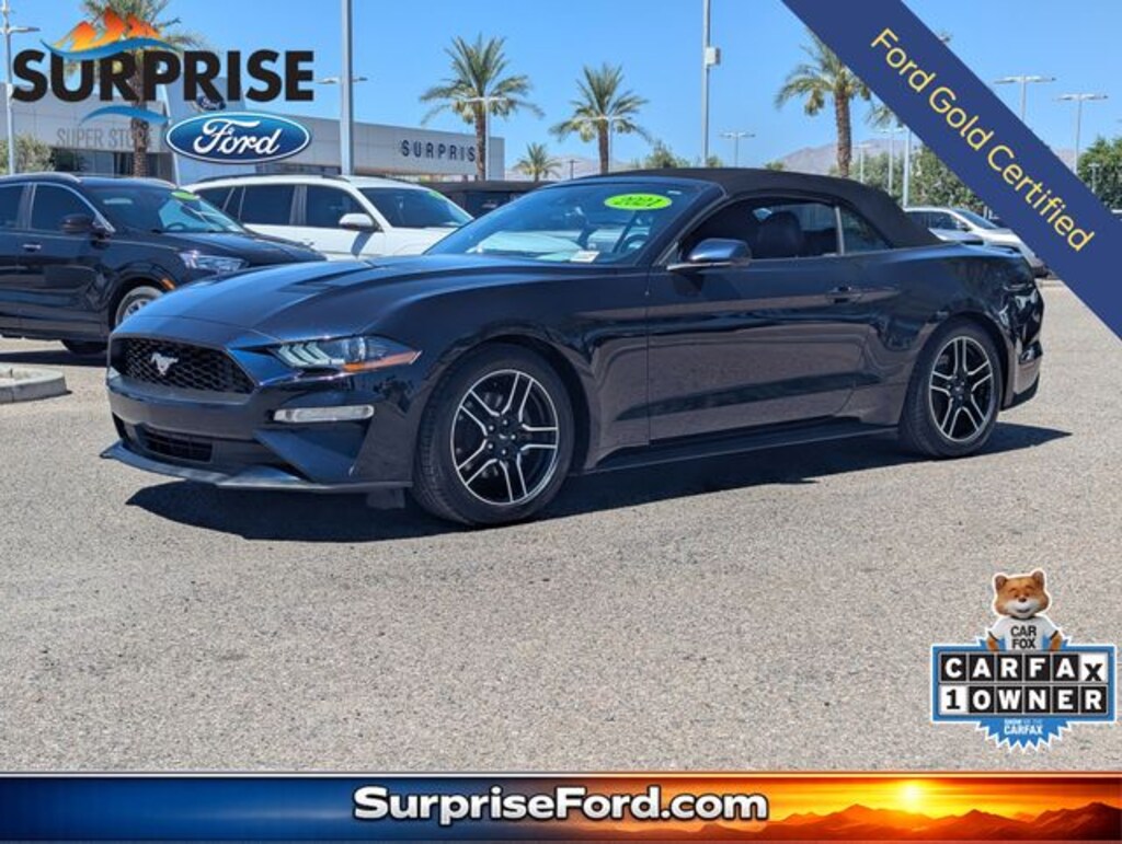 Certified 2021 Ford Mustang Convertible