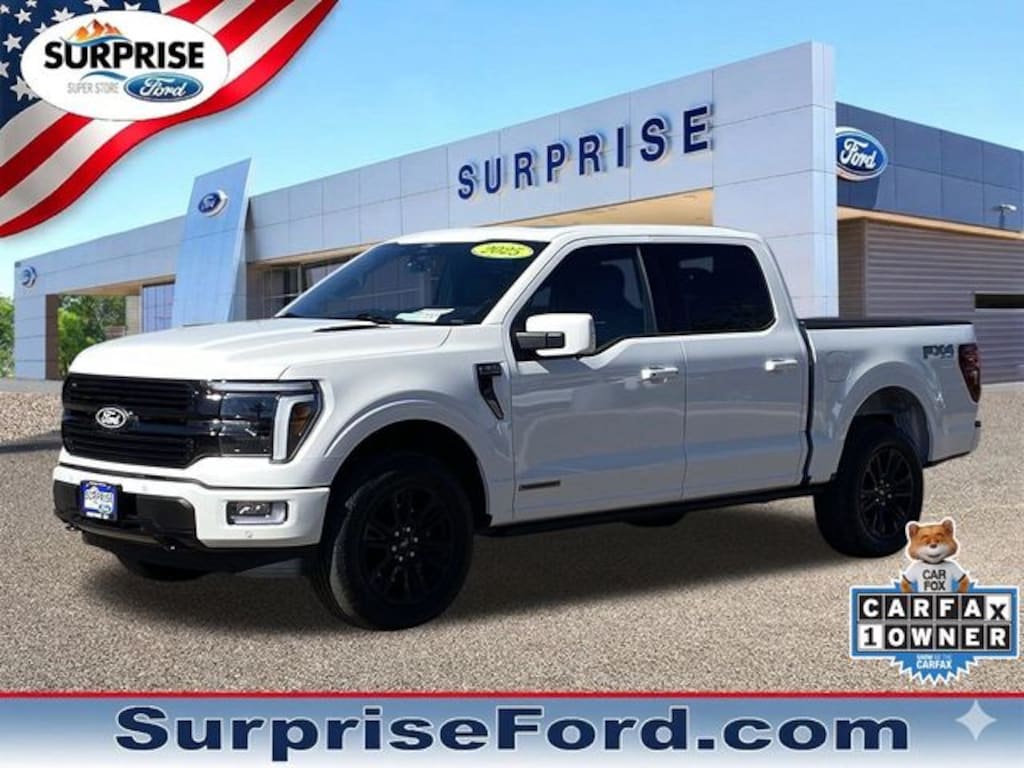 Certified 2025 Ford F-150 Platinum Truck SuperCrew Cab