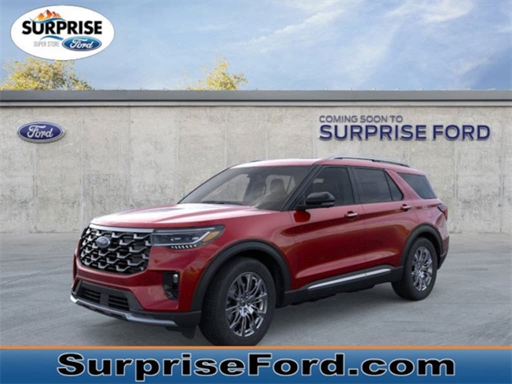 New 2026 Ford Explorer Platinum SUV