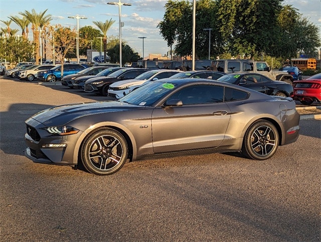 Used 2021 Ford Mustang GT with VIN 1FA6P8CF1M5155370 for sale in Surprise, AZ