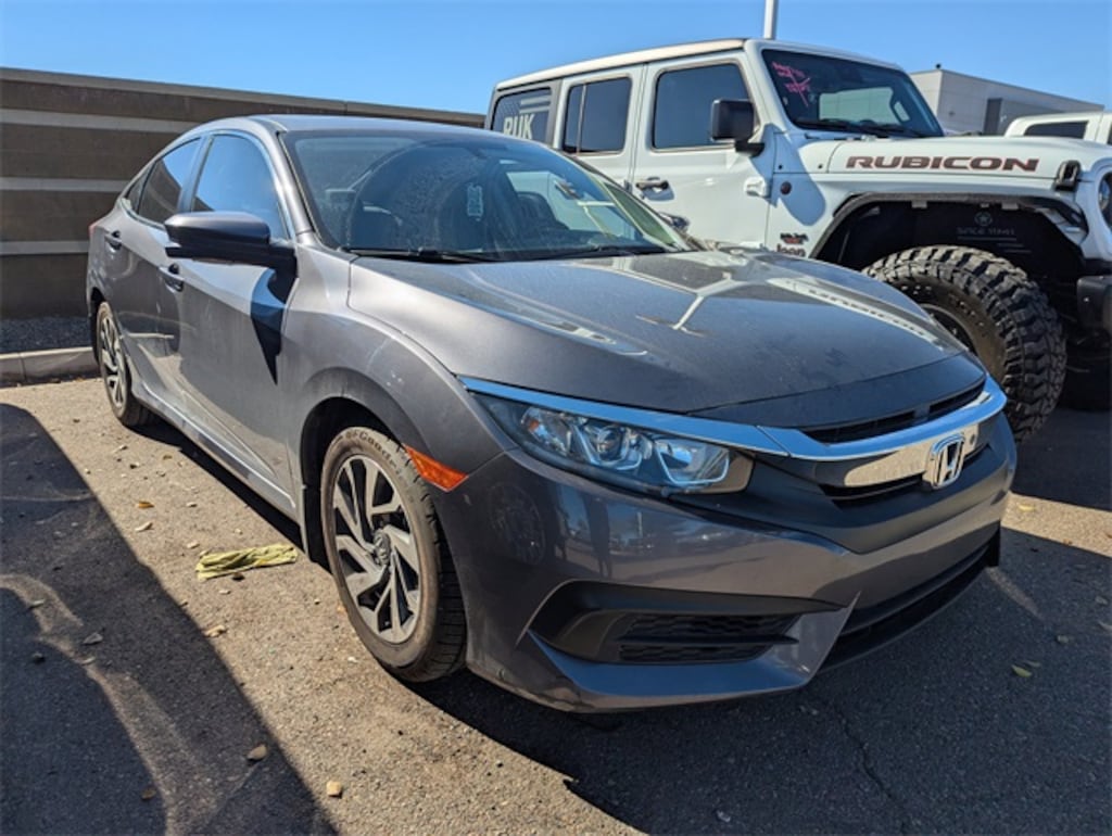 Used 2018 Honda Civic EX Sedan