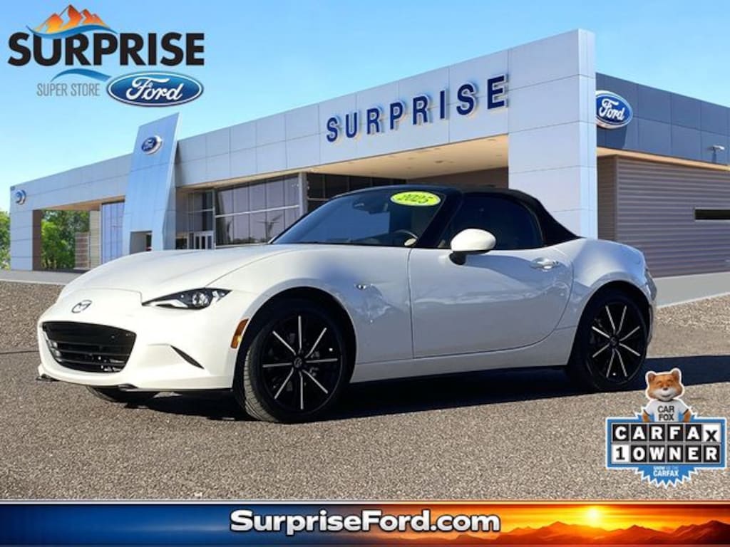 Used 2025 Mazda MX-5 Miata Grand Touring Convertible
