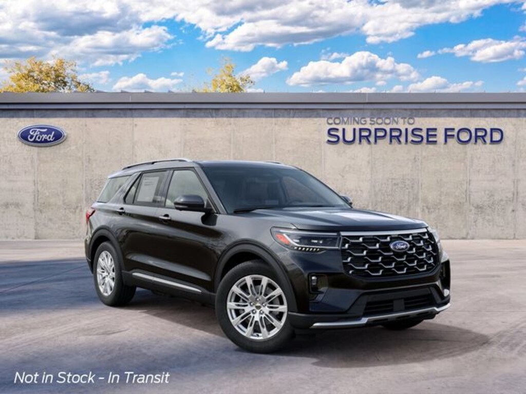 New 2027 Ford Explorer Platinum SUV