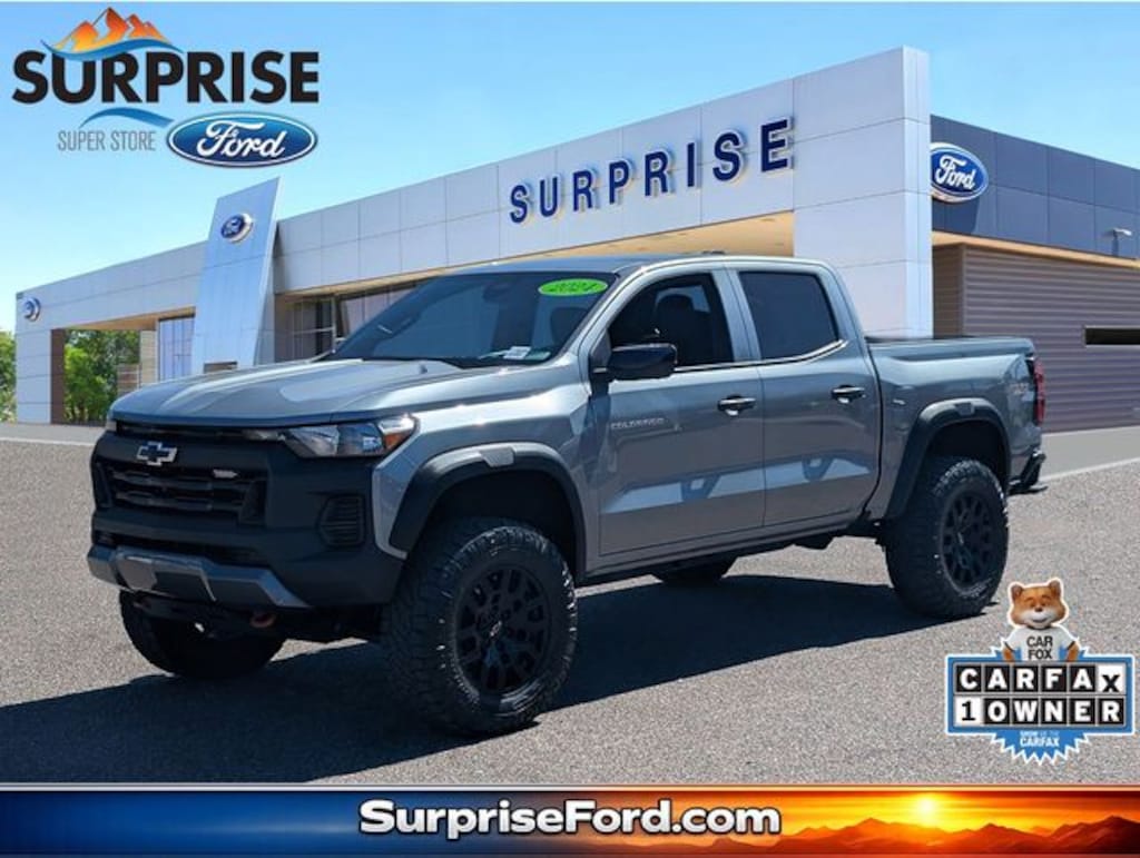 Used 2024 Chevrolet Colorado Trail Boss Truck Crew Cab