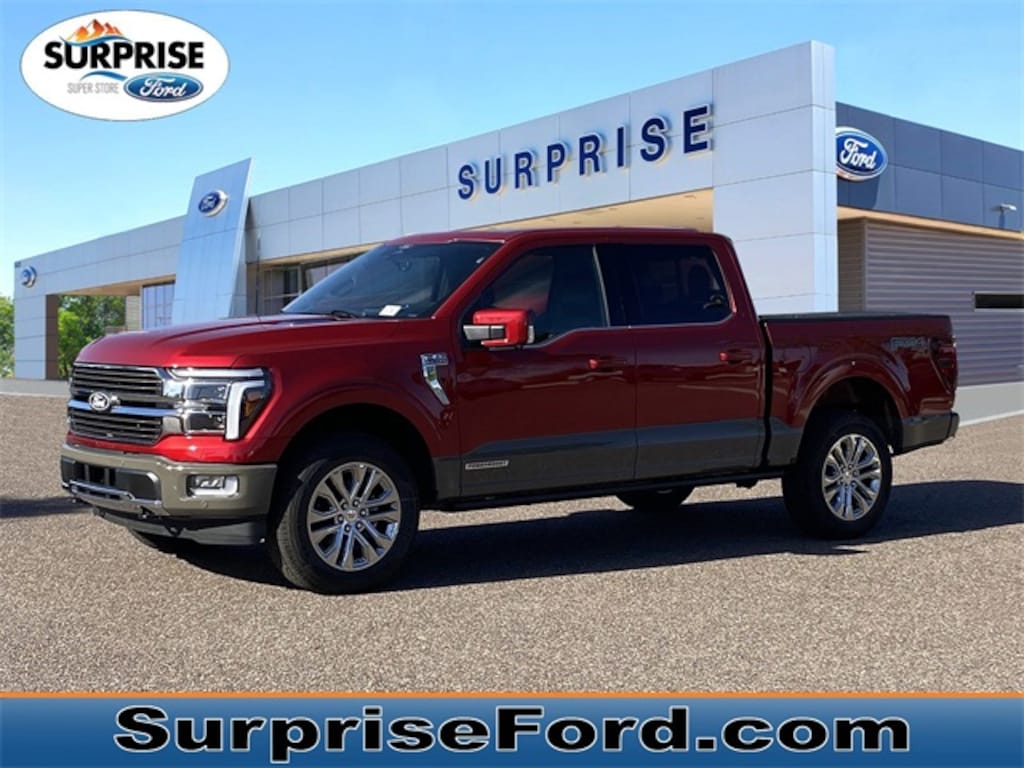 New 2025 Ford F-150 King Ranch Truck SuperCrew Cab