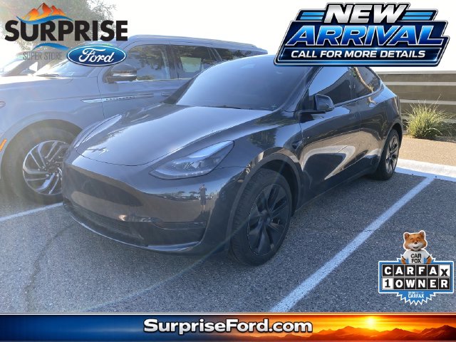 Used 2025 Tesla Model Y Long Range with VIN 7SAYGDED7SF263238 for sale in Surprise, AZ