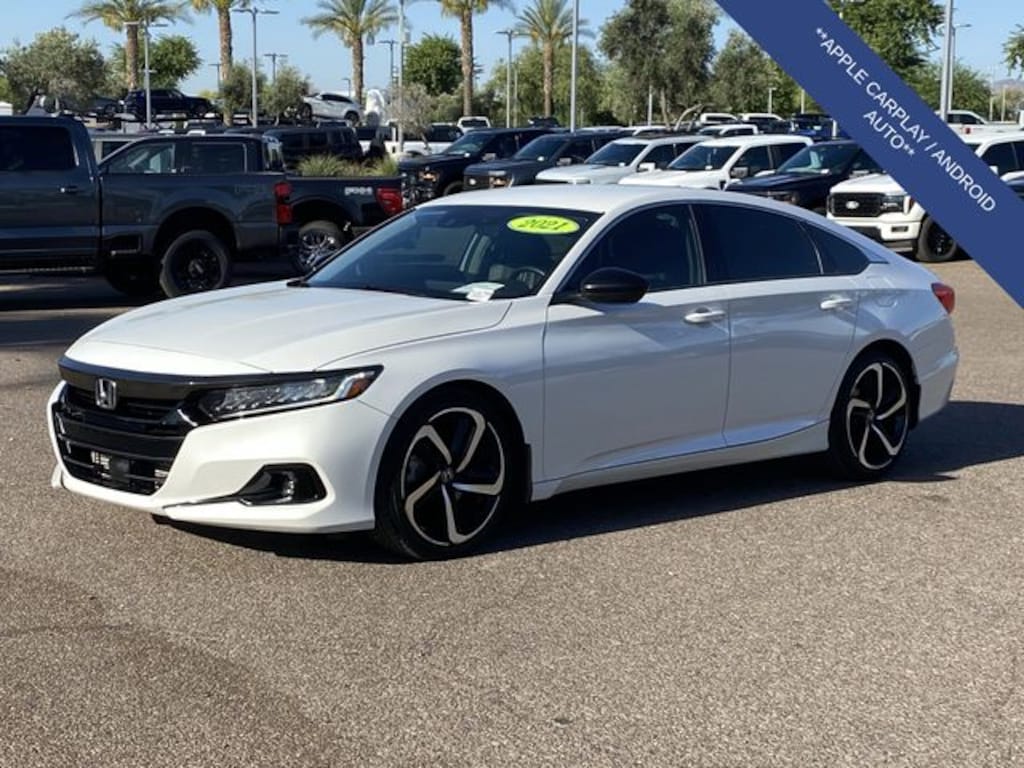 Used 2021 Honda Accord Sport SE 1.5T Sedan