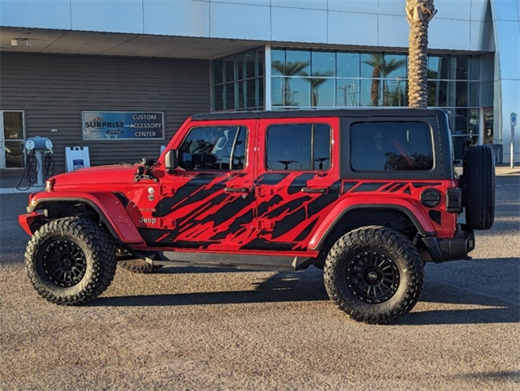 Used 2019 Jeep Wrangler Unlimited Sahara 4x4 For Sale in Surprise AZ