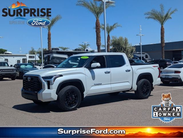 Pearl 2023 Toyota Tundra Pickup Truck Four-Wheel Drive Automatic