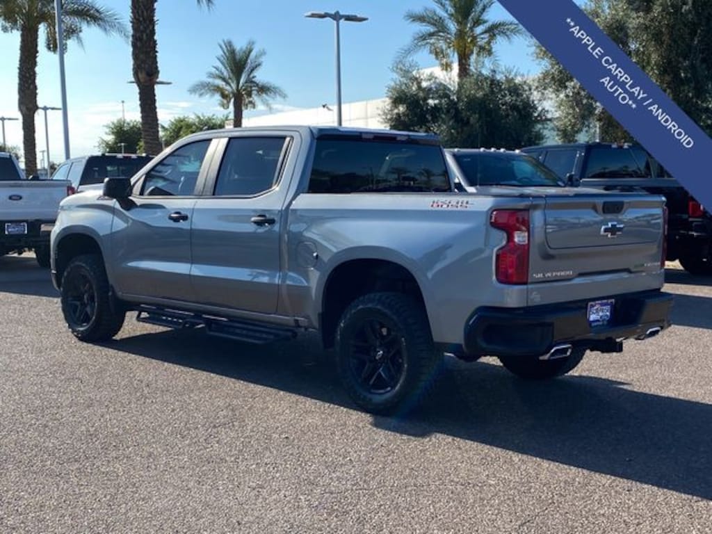 Used 2025 Chevrolet Silverado 1500 Custom Trail Boss Truck Crew Cab