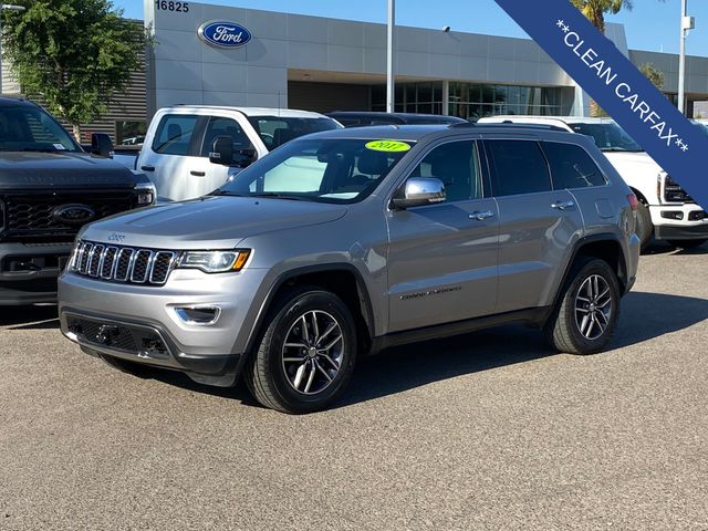 Used 2017 Jeep Grand Cherokee Limited with VIN 1C4RJFBG0HC831316 for sale in Surprise, AZ