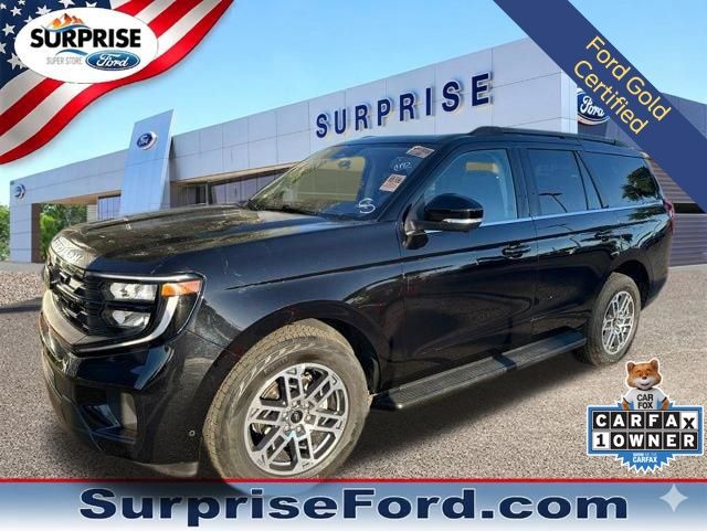 Agate Black 2025 Ford Expedition Active 4WD SUV / Crossover Four-Wheel Drive Automatic