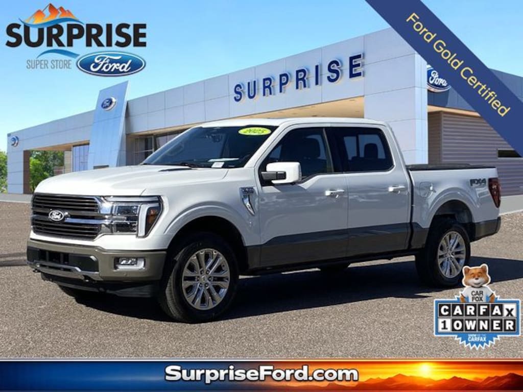 Certified 2025 Ford F-150 King Ranch Truck SuperCrew Cab