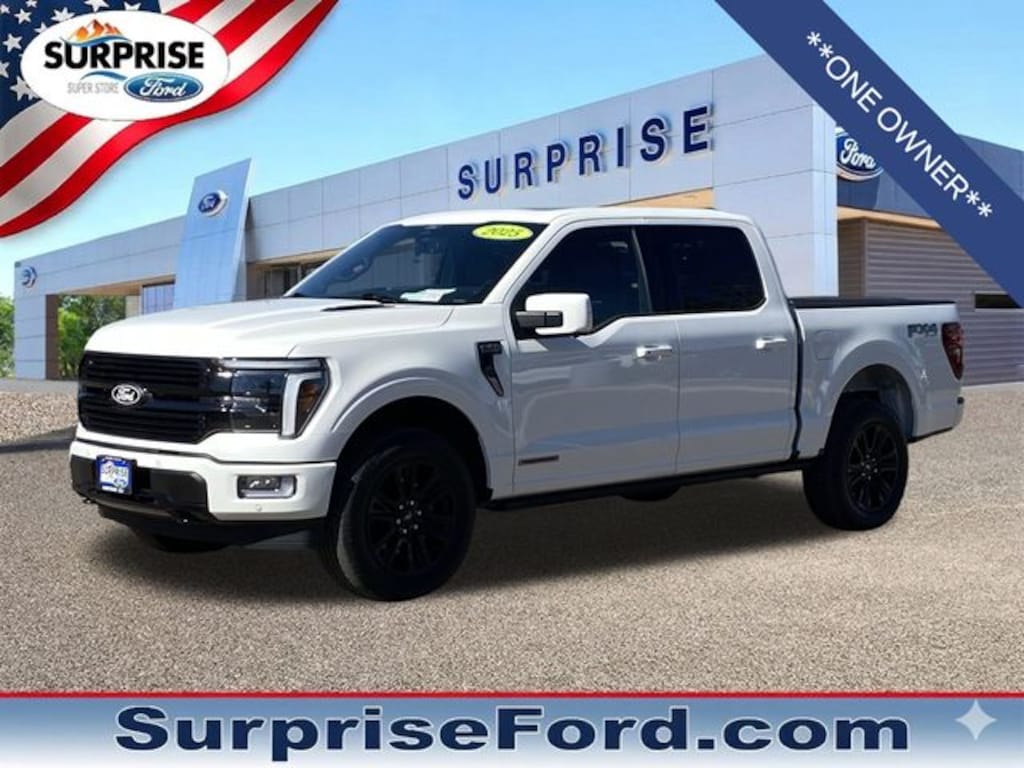 Certified 2025 Ford F-150 Platinum Truck SuperCrew Cab