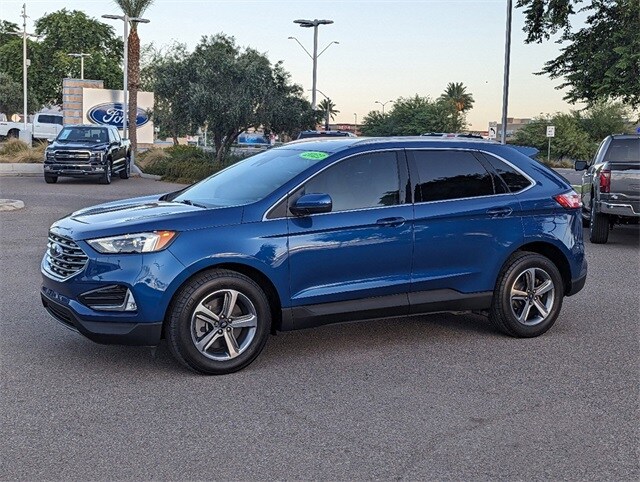 Used 2022 Ford Edge SEL with VIN 2FMPK4J98NBA71154 for sale in Surprise, AZ