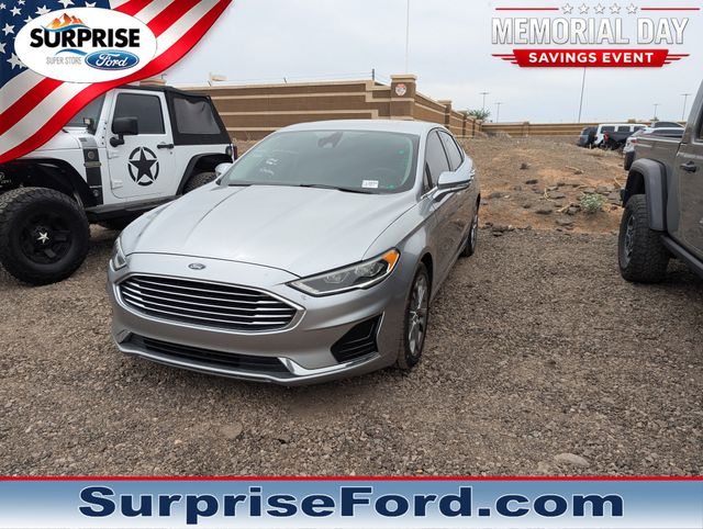 Iconic Silver 2020 Ford Fusion SEL FWD Sedan Front-Wheel Drive 6-Speed Automatic