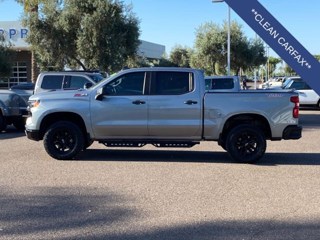 Used 2025 Chevrolet Silverado 1500 Custom Trail Boss Truck Crew Cab