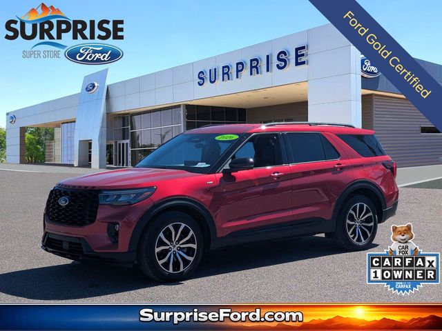 Rapid Red Tinted 2026 Ford Explorer SUV / Crossover Rear-Wheel Drive Automatic