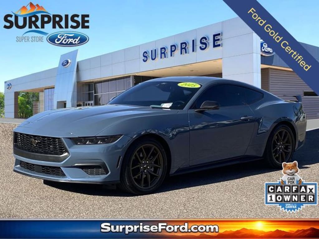 Certified 2025 Ford Mustang Coupe